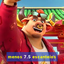 menos 7.5 escanteios